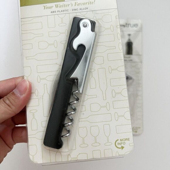 True wine Corkscrew and bottle stopper - Picture 2 of 4